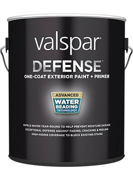 Gallon Valspar Defense Exterior Paint and Primer