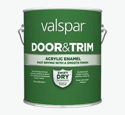 Valspar® Reserve® Interior Paint + Primer, 1 gallon.