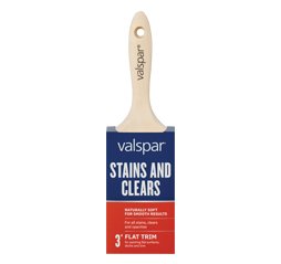 VALSPAR ALL STAIN FLAT 3-IN. BRUSH